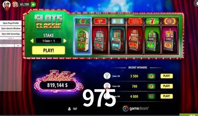 Descubra o Mundo do Cassino Online com 975